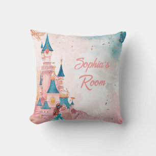 Coussin Princesse Aquarelle Rose