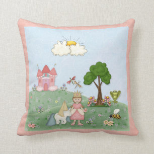Coussin Princesse au cœur