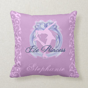 Coussin Princesse de glace Pink/patineur artistique