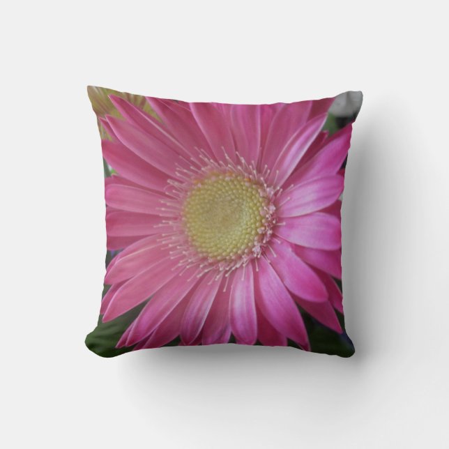 Coussin Princesse rose de marguerite (Recto)