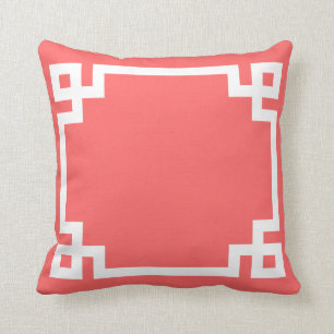Coussin principal grec de corail
