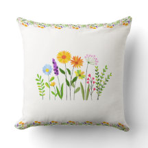 Printemps Été Fleurs sauvages