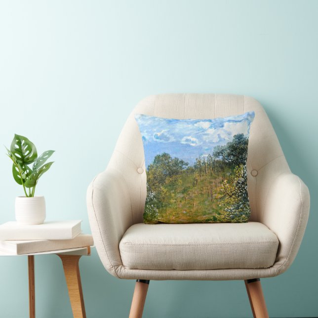 Coussin Printemps par Claude Monet (Chaise)