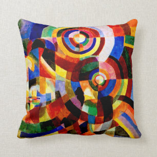 Coussin Prises électriques par Sonia Delaunay