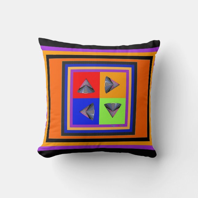 Coussin Prismes Répétiteur Décorateur (Recto)