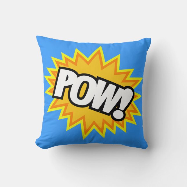 Coussin Prisonnier de guerre de bande dessinée ! Éclats (Recto)