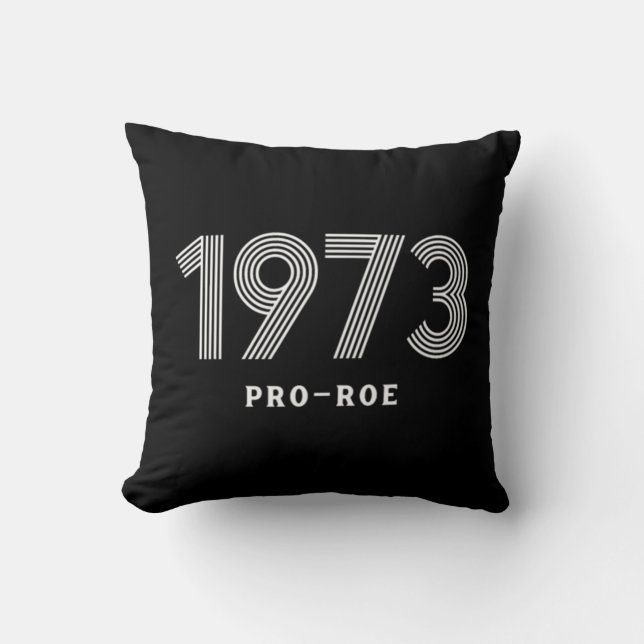 Coussin Pro Roe Pro Choice Protest Lois d'avortement (Recto)