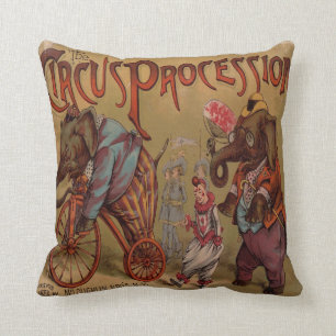 Coussin Procession cirque
