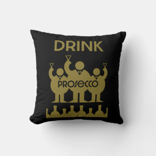 Coussin Procurez-vous des boissons à vin