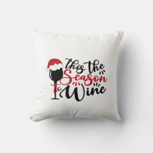 Coussin Produits Abstraits de Lignes de Noël