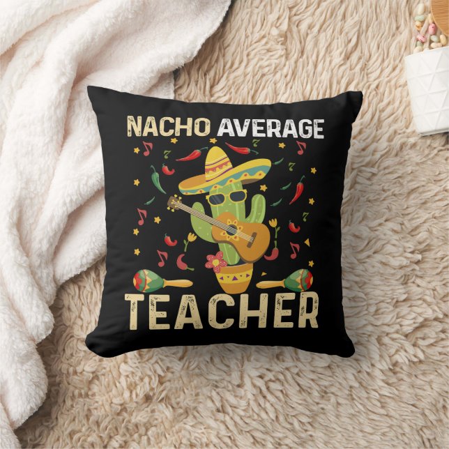 Coussin Prof pas moyen Cinco De Mayo Fête mexicaine (Couverture)