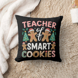 Coussin Professeur de Noël de biscuits intelligents pain d