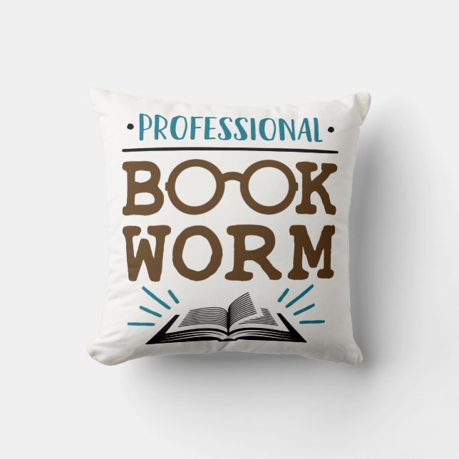 Coussin Professional Bookworm Avid Book Reader (Recto)