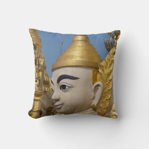 Coussin Profil de statue de Bouddha