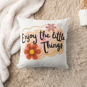 Coussin Profitez des petites choses - Vibes positives