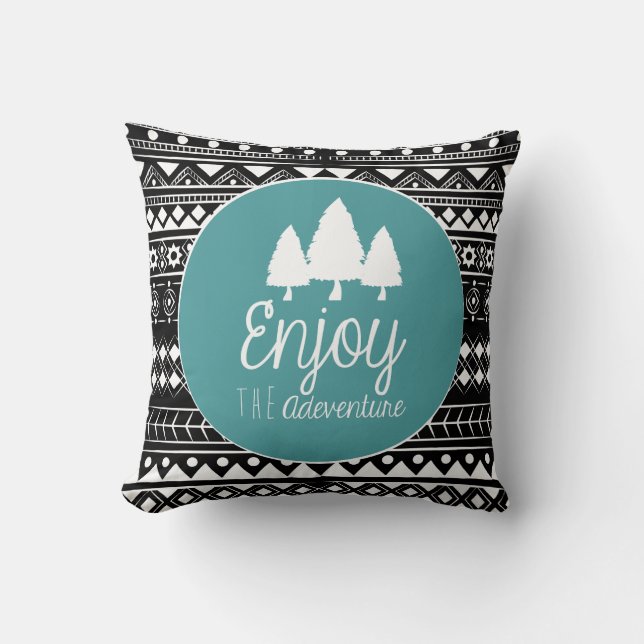 Coussin Profitez Du Boho Adventure (Recto)
