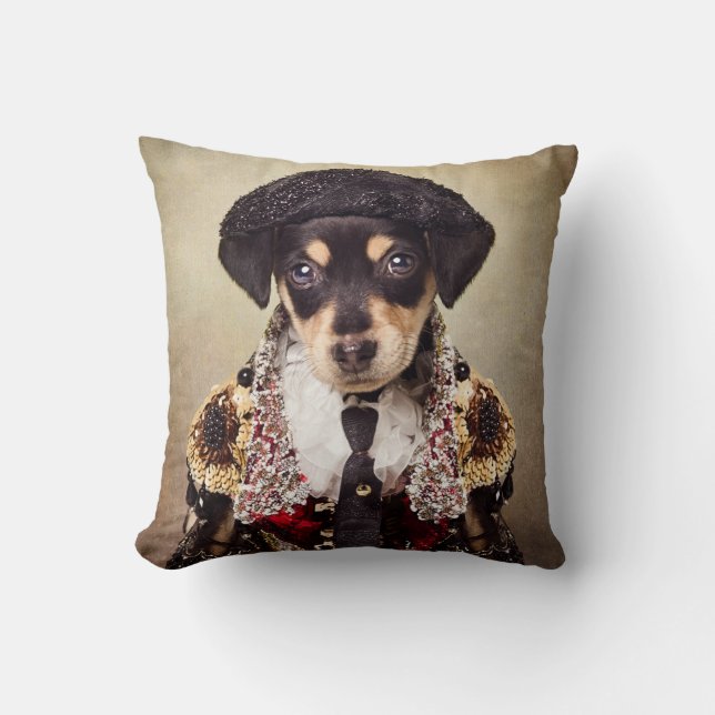 Coussin Projet d'animaux familiers d'abri - Josie (Recto)