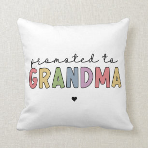 Coussin Promu à grand-mère Nouvelle grand-mère pour êt