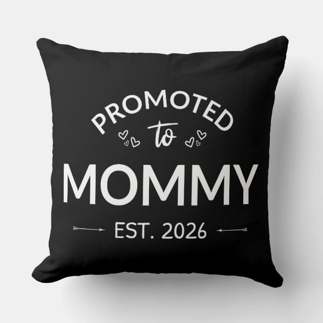 Coussin Promue Maman Estimé 2026 II (Recto)