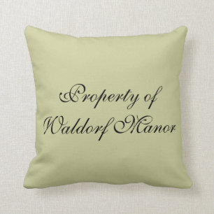 Coussin Propriété de carreau de WM