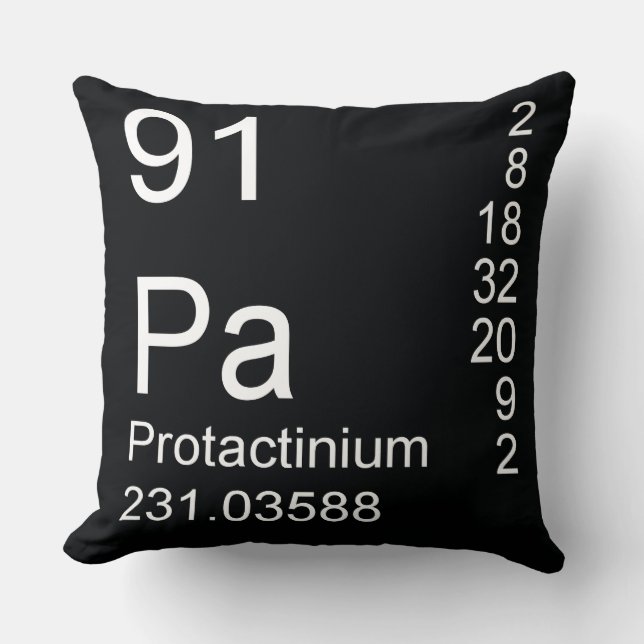 Coussin Protactinium (Recto)
