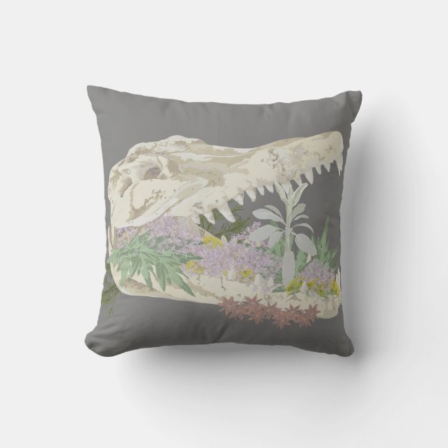 Coussin Protection du crâne et des fleurs (Recto)