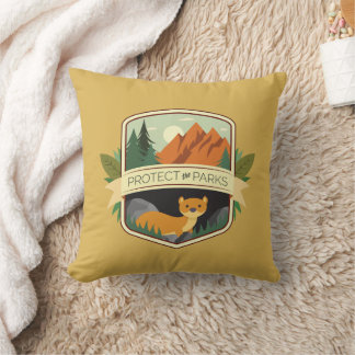 Coussin Protéger le patrimoine des parcs