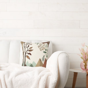 Coussin Protéger notre planète - Nature et durabilité dess