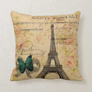 Coussin provincial français de Tour Eiffel de Paris