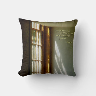 Coussin Psaume 118 24 C'est ici le jour que l'ÉTERNEL a fa