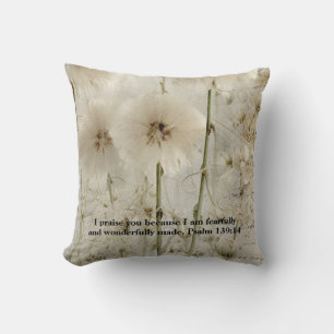 Coussin «Psaume 139: 14»