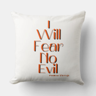 Coussin Psaumes 23:4 Citation Verse De La Bible