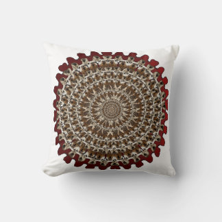 coussin psychédélique kangourou art