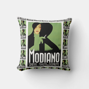 Coussin Publicité de la cigarette Modiano
