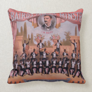 Coussin Publicité pour 'des troubadours de Famous d'I.W.