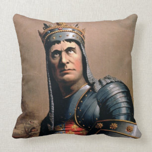 Coussin Publicité pour 'John McCullough comme Richard III