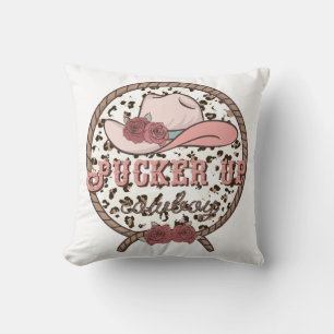 Coussin Pucker Up Cowboy