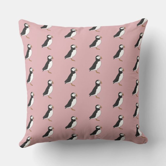 Coussin Puffin (Verso)