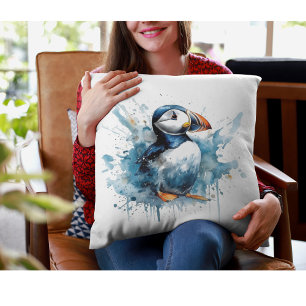 Coussin Puffin Splash