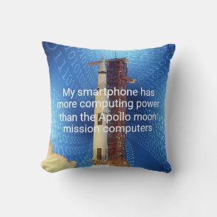 Coussin Puissance informatique Apollo 11