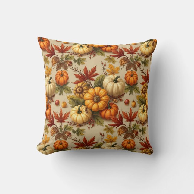 Coussin Pumpkin Harvest (Recto)
