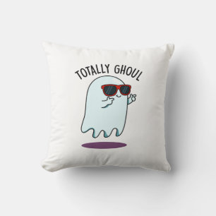 Coussin Punition de fantôme d'Halloween totalement cool et