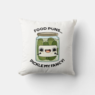 Coussin Puns De Nourriture Picker Mon Fancy Amusant Pun De