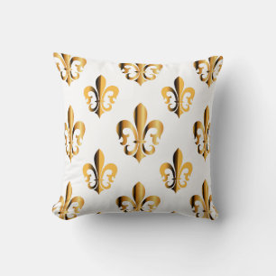 Coussin Pure or fleur de Lis
