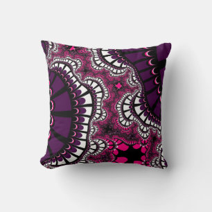 Coussin Purple et rose