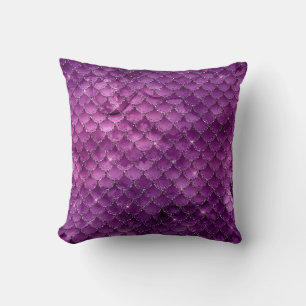 Coussin Purple ombre Glam Mermaid