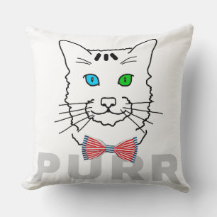 Coussin Purr de chat