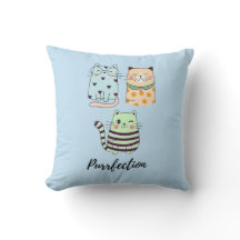 Purrfection Cute Kawaii Pattern Cats Art