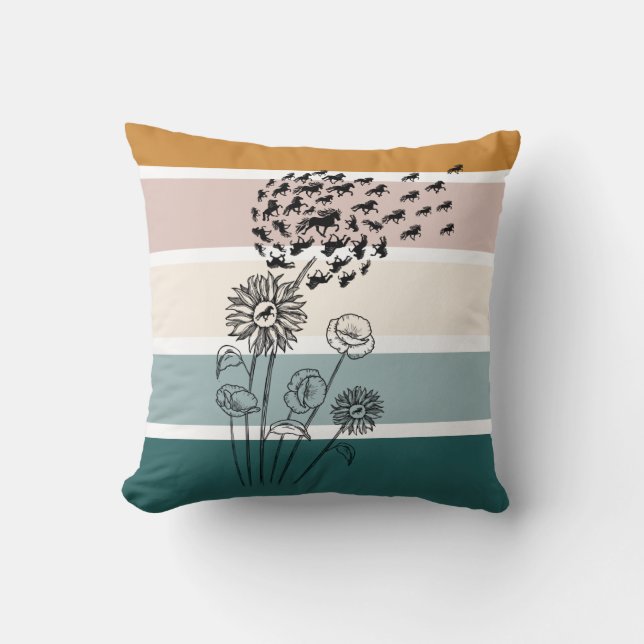 Coussin Pusteblume mit Tölter  (Recto)