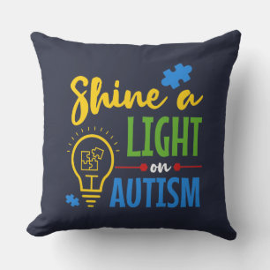 Coussin Puzzle de la mère autiste pour la sensibilisation